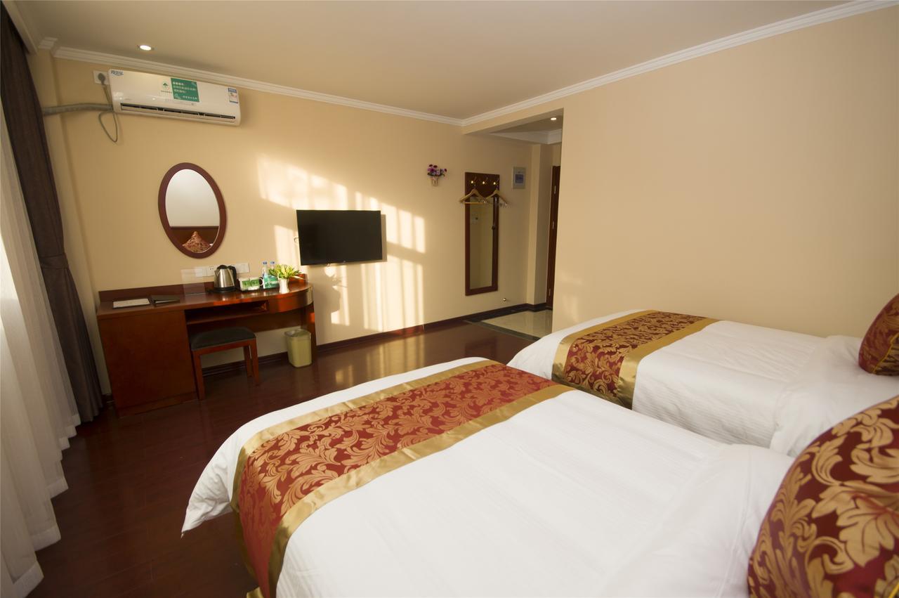 Greentree Inn Tianjin West Railway Station Stage Hotel Dış mekan fotoğraf