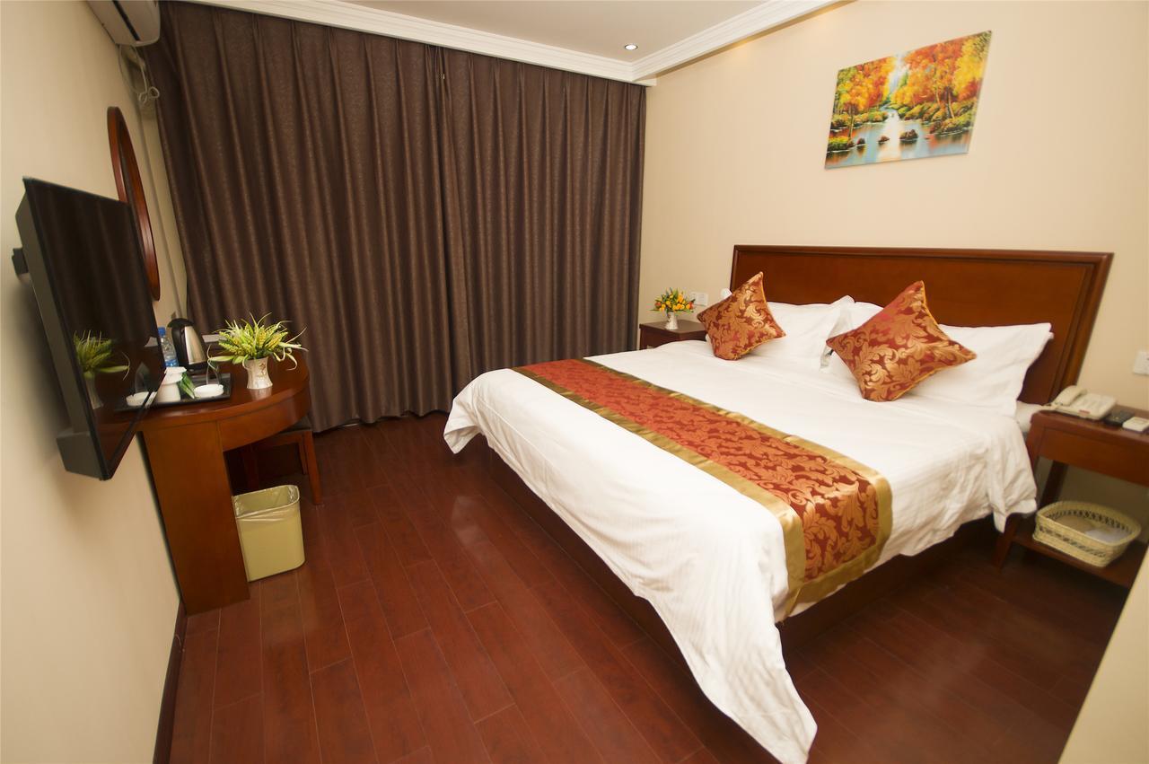 Greentree Inn Tianjin West Railway Station Stage Hotel Dış mekan fotoğraf