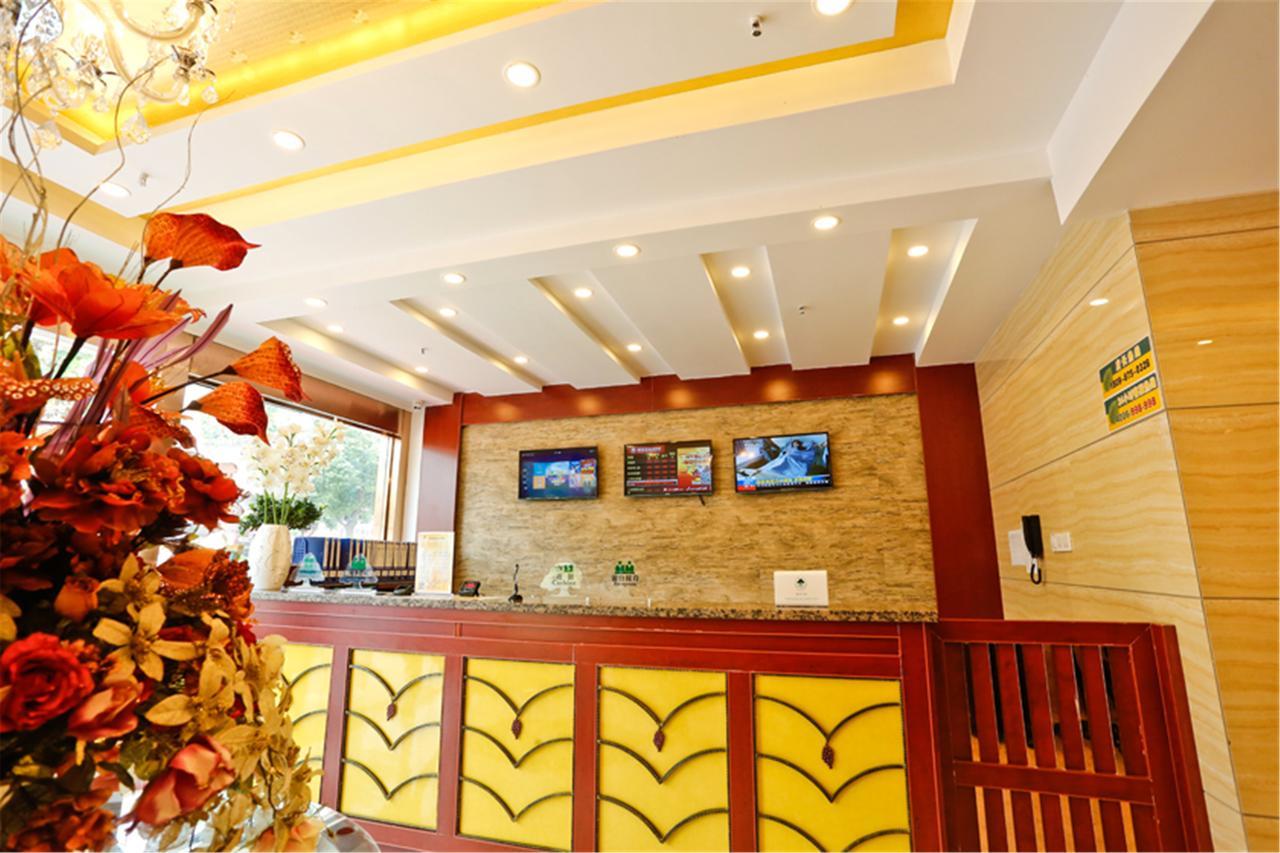Greentree Inn Tianjin West Railway Station Stage Hotel Dış mekan fotoğraf